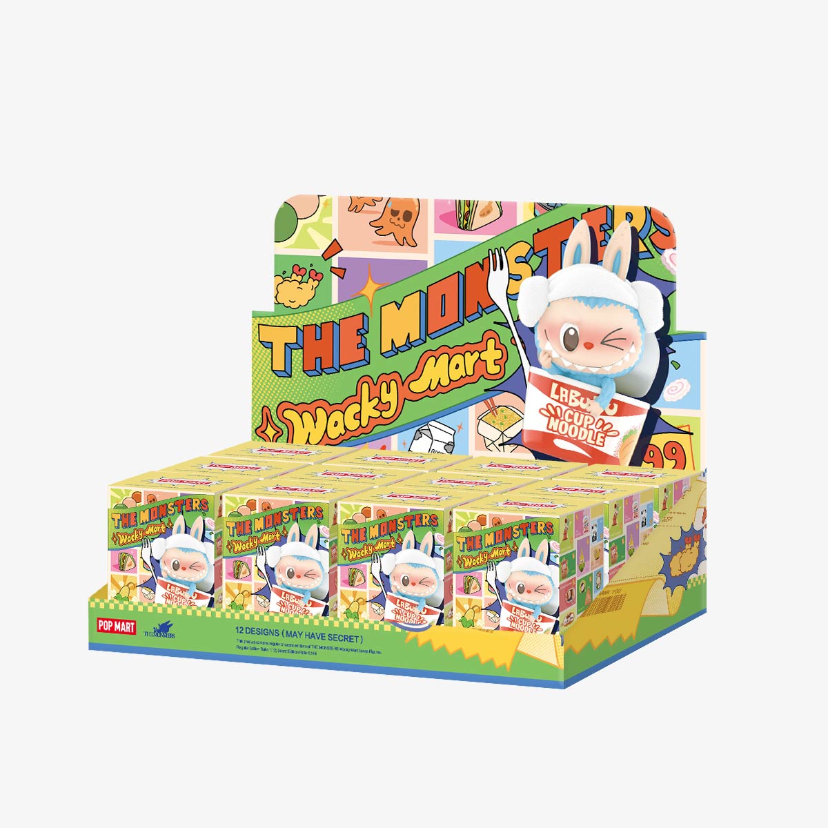 Figurines The Monsters Labubu - Wacky Mart Series