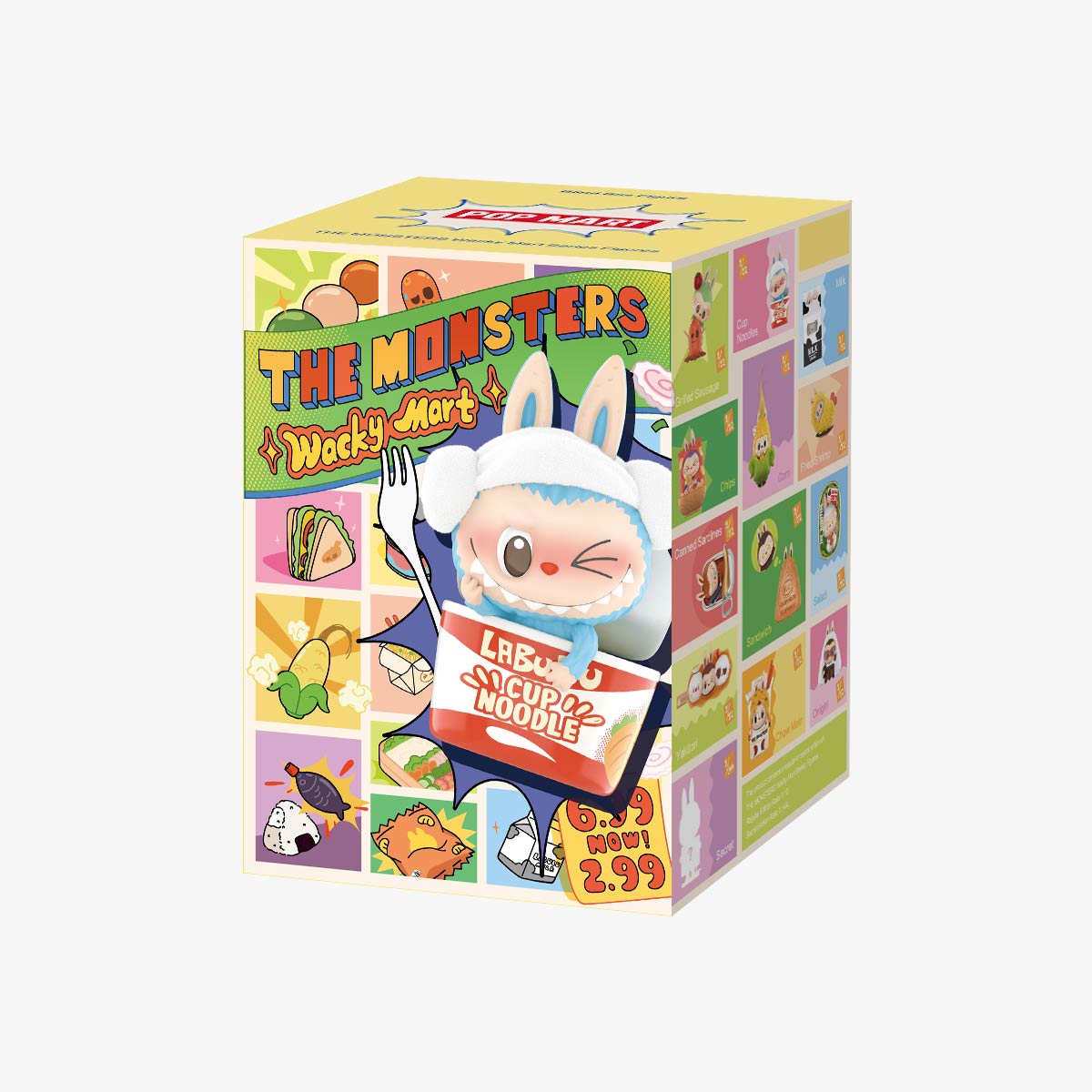 Figurines The Monsters Labubu - Wacky Mart Series
