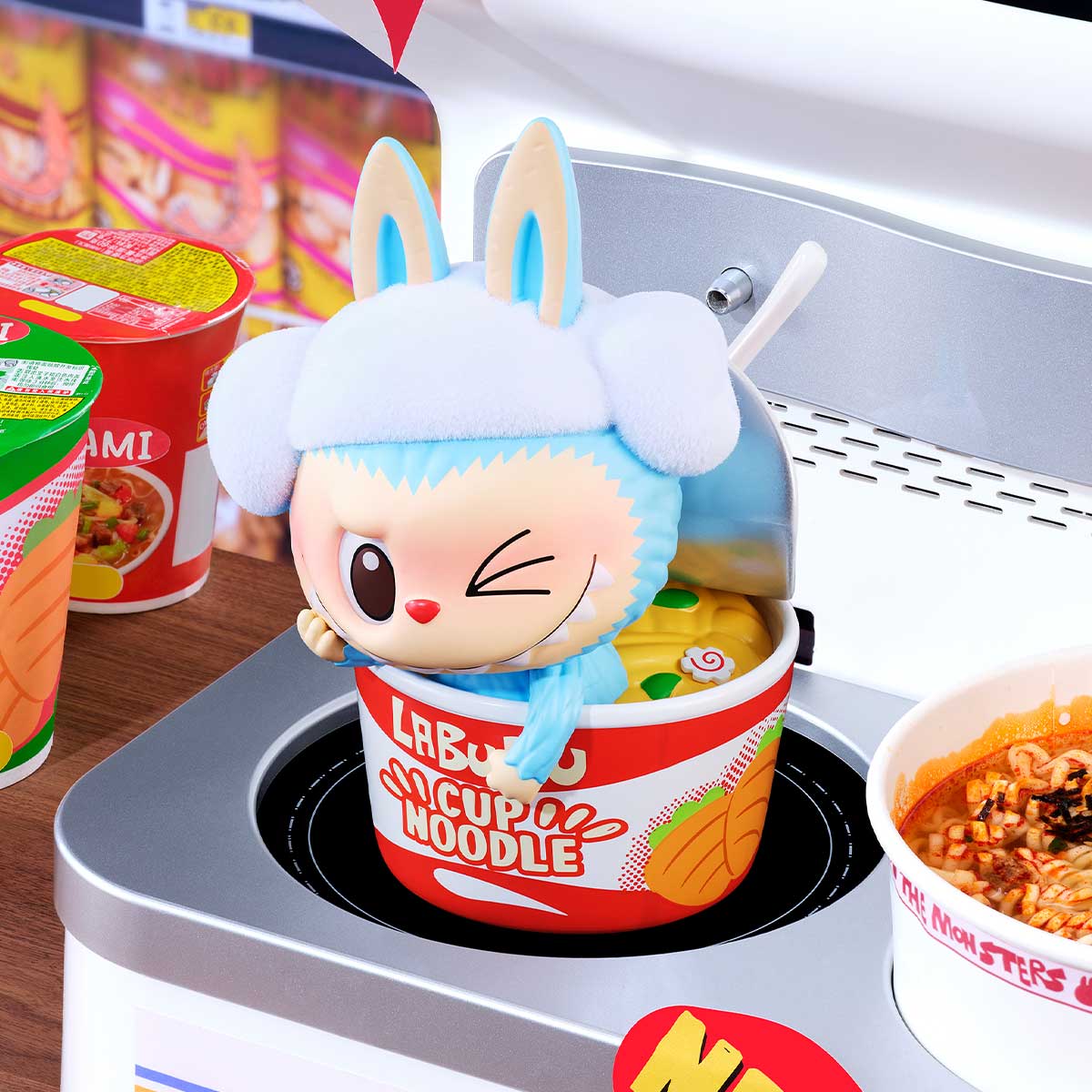 Figurines The Monsters Labubu - Wacky Mart Series