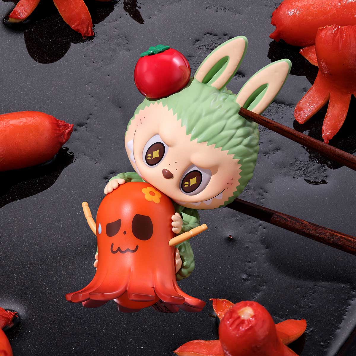 Figurines The Monsters Labubu - Wacky Mart Series