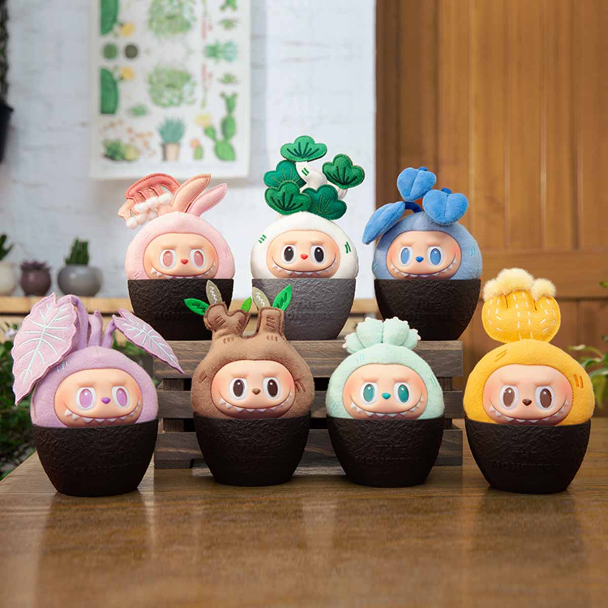 Coffret Labubu Vinyl Face Blind Box – Série Naughty Plants